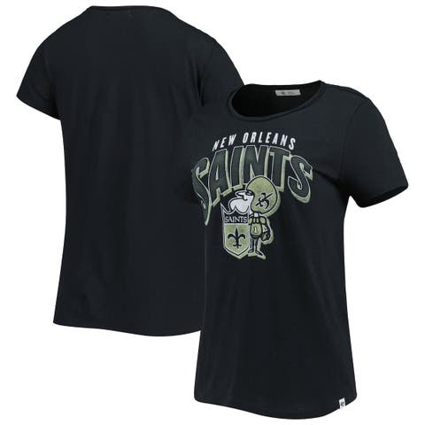 Women's '47 Light Blue Houston Oilers Gridiron Classics Treasure Frankie T-Shirt Size: Small