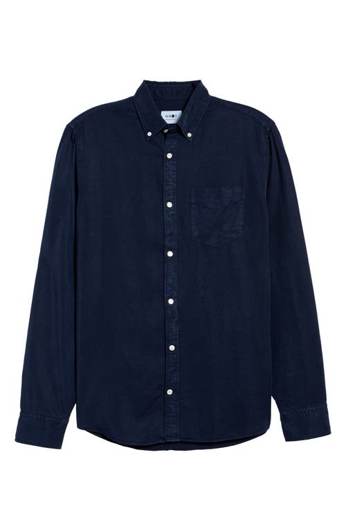 NN07 Levon Slim Fit Button-Down Shirt in True Blue