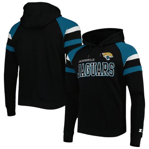 Men's Fanatics Branded Heathered Gray Jacksonville Jaguars Fade Out  Pullover Hoodie