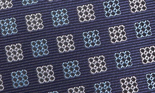Tom Baine Box Grid Tie In Blue
