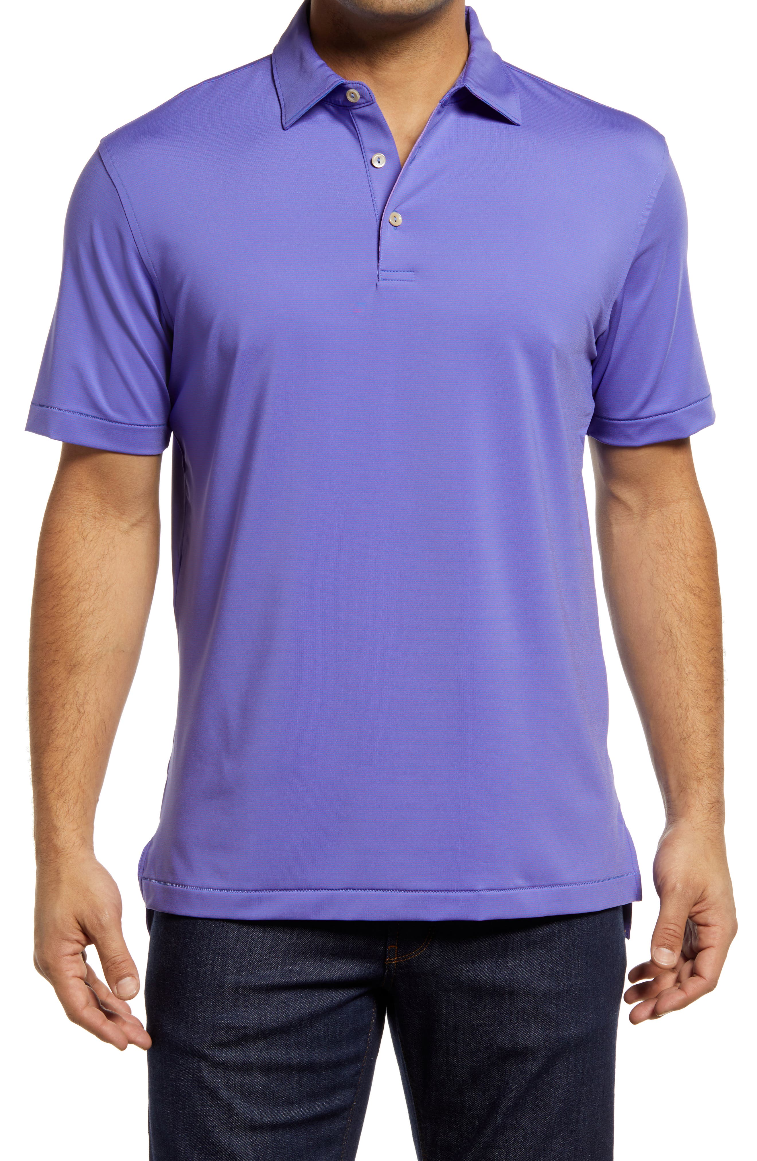 black purple polo shirts