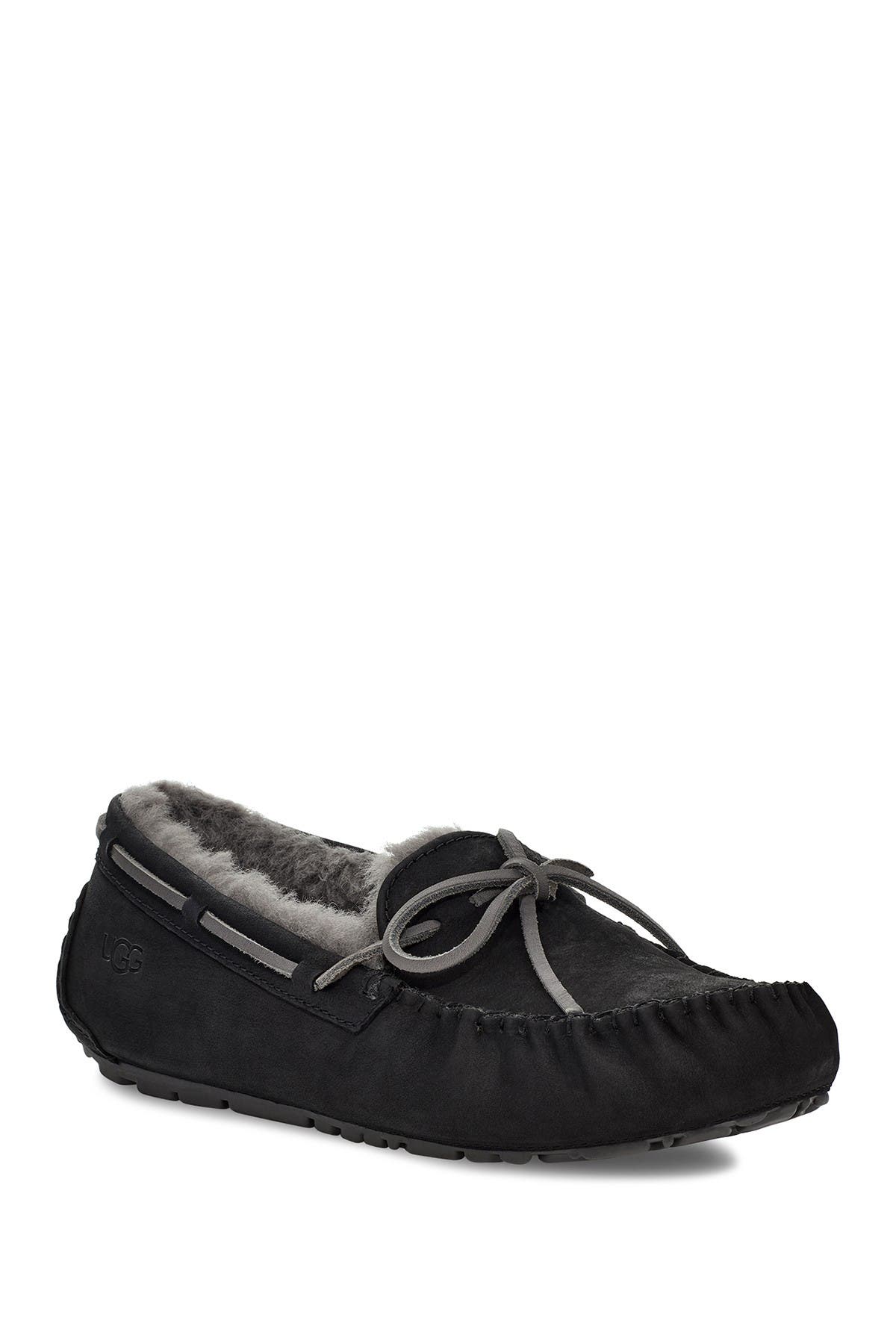 Ugg Pure Lined Slipper In Black