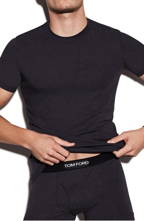 TOM FORD Cotton Jersey Crewneck T-Shirt at Nordstrom,