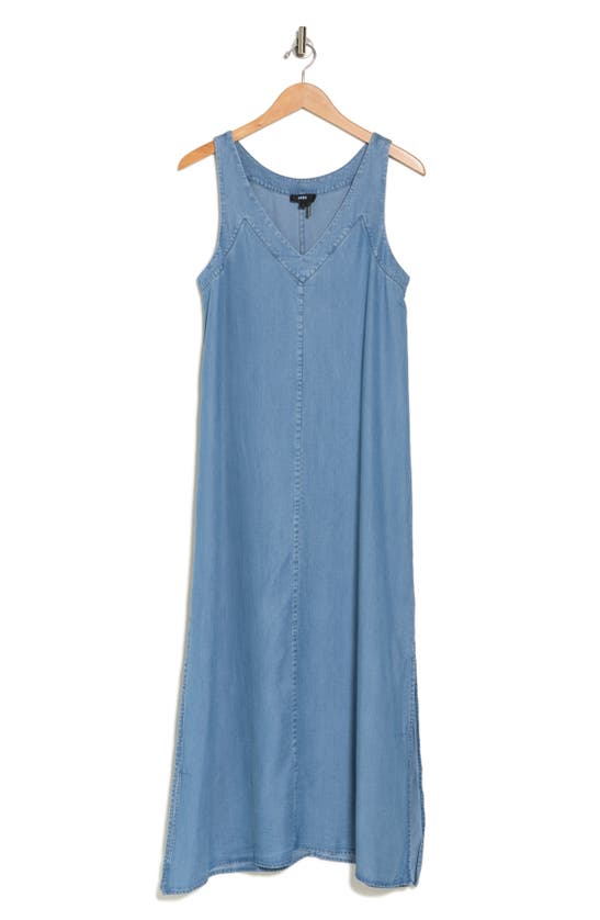 Dkny Sport Denim Midi Shift Dress In Indigo