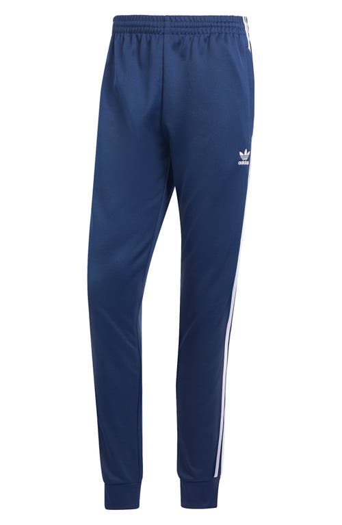Adidas Originals Adidas Men's Essentials 3-stripes Regular-fit Fleece Joggers, Regular And Big & Tall In Night Indigo