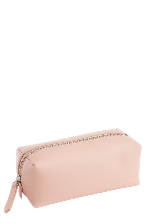 Personalized Utility Bag in Light Pink - Gold Foil