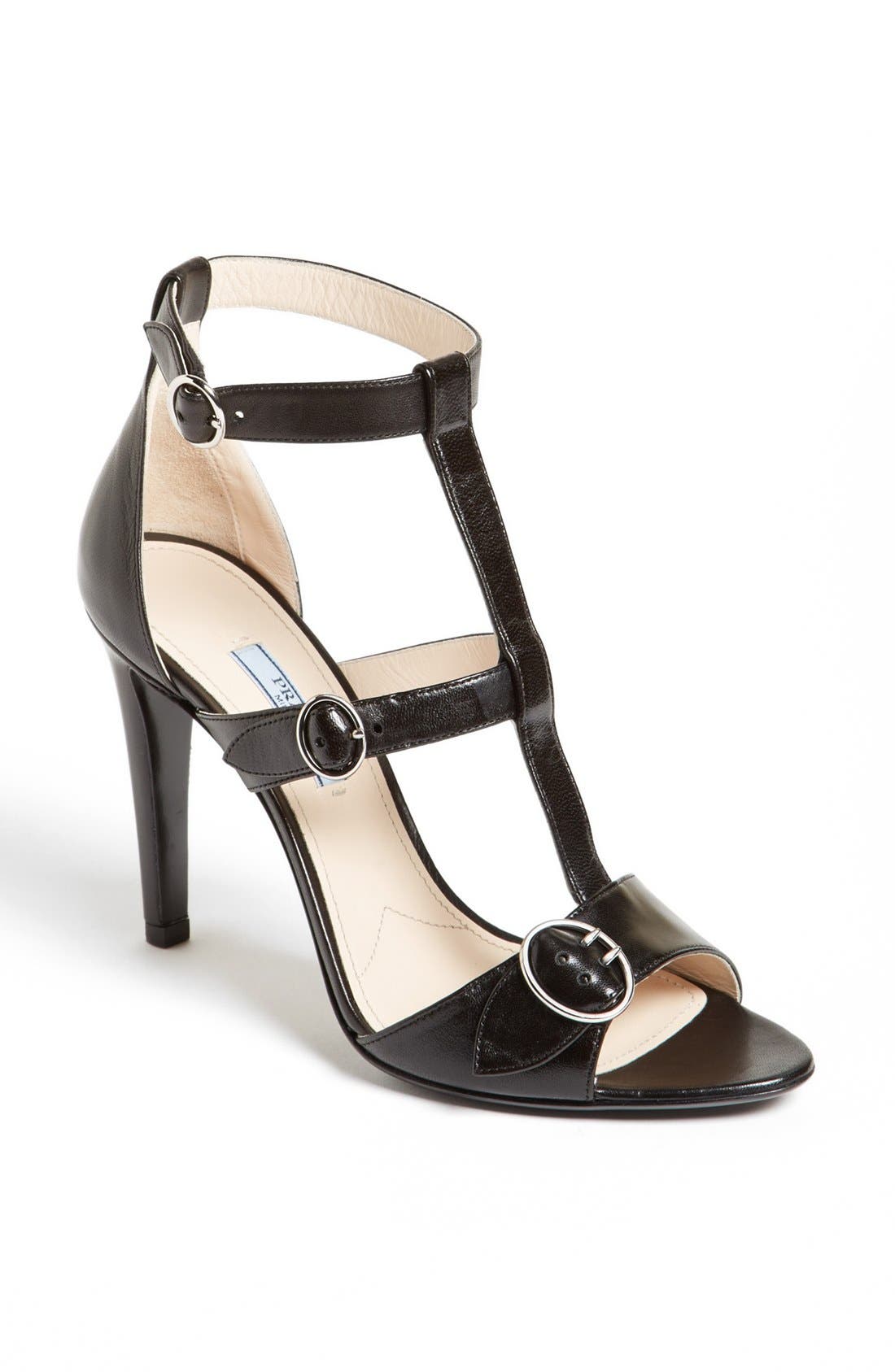 Prada Triple Buckle Gladiator Sandal Nordstrom