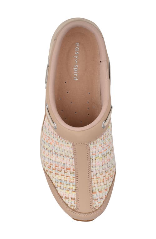 Shop Easy Spirit Easy Spirt Traveltime Slip-on Sneaker In Light Malted Milk/vanilla