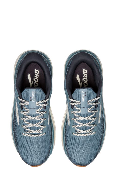 Shop Brooks Ghost Max 2 Running Shoe In Citadel/coconut/biscuit