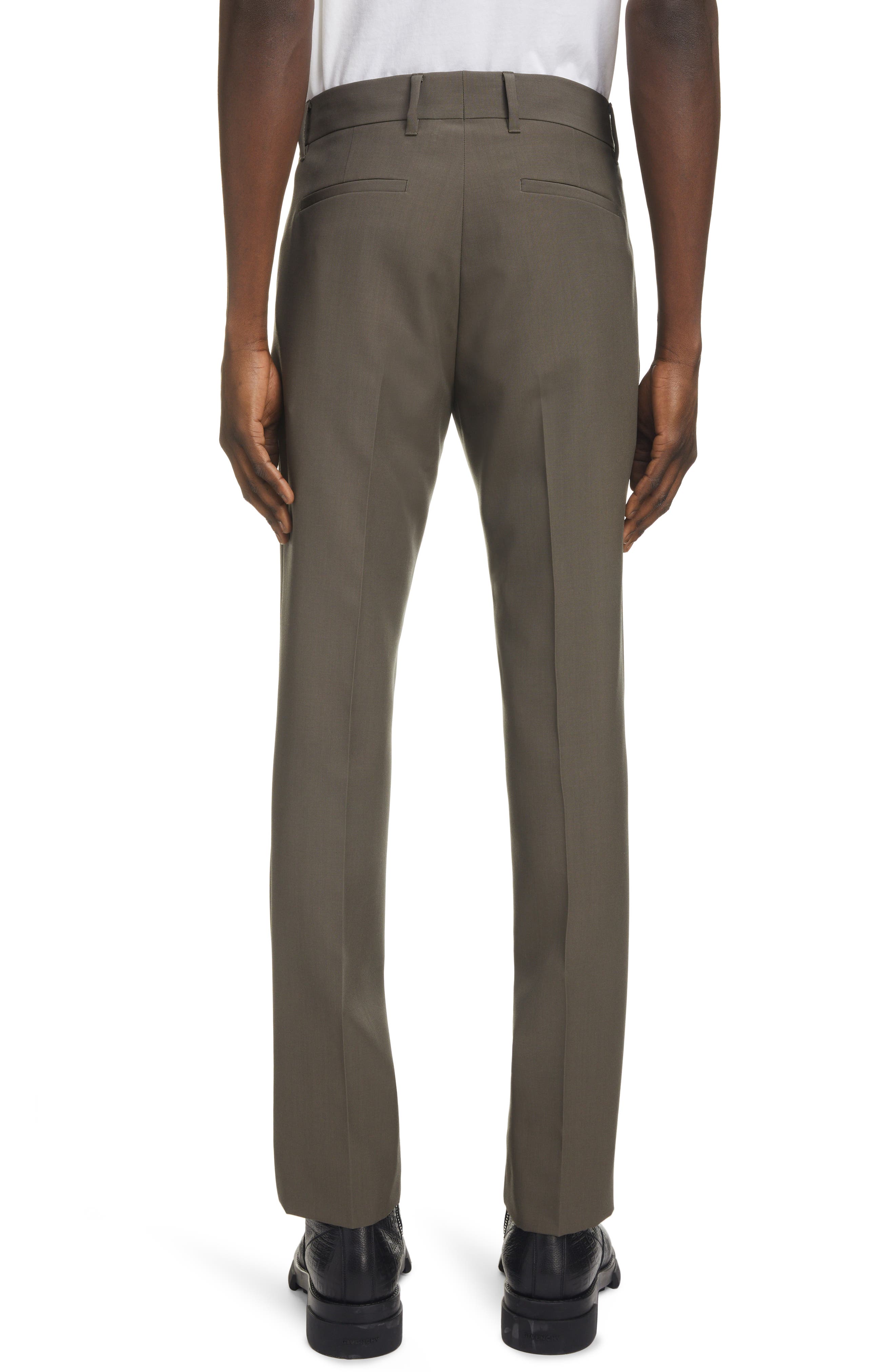 Givenchy Slim Fit Wool Trousers | Nordstrom