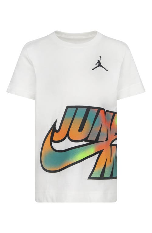 Shop Jordan Kids' Mvp Jumpman Wrap Graphic Tee In Sail