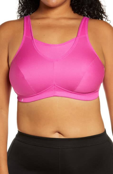 Pink High Support Level Sports Bras