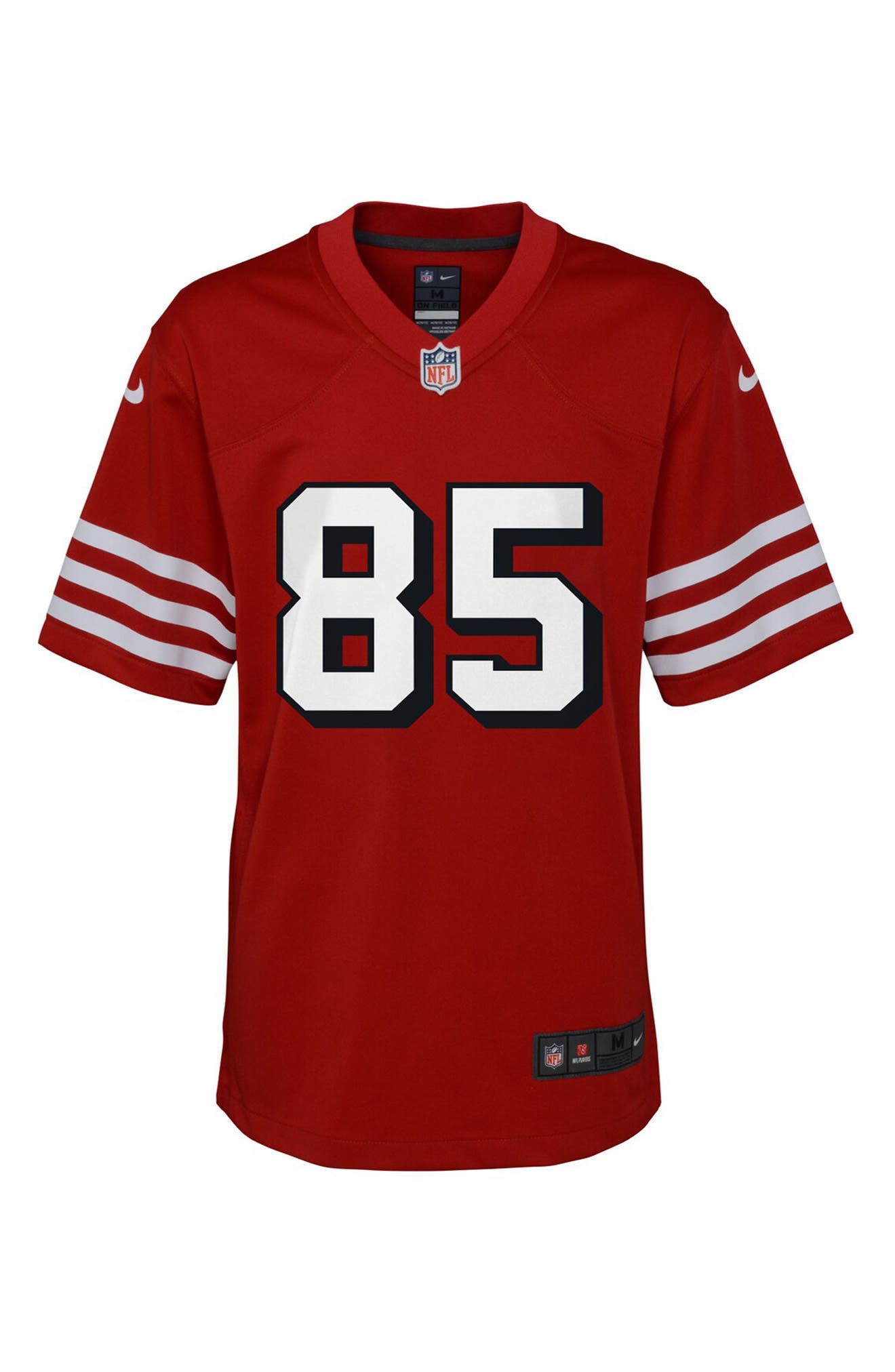 Nike Youth Nike George Kittle Scarlet 