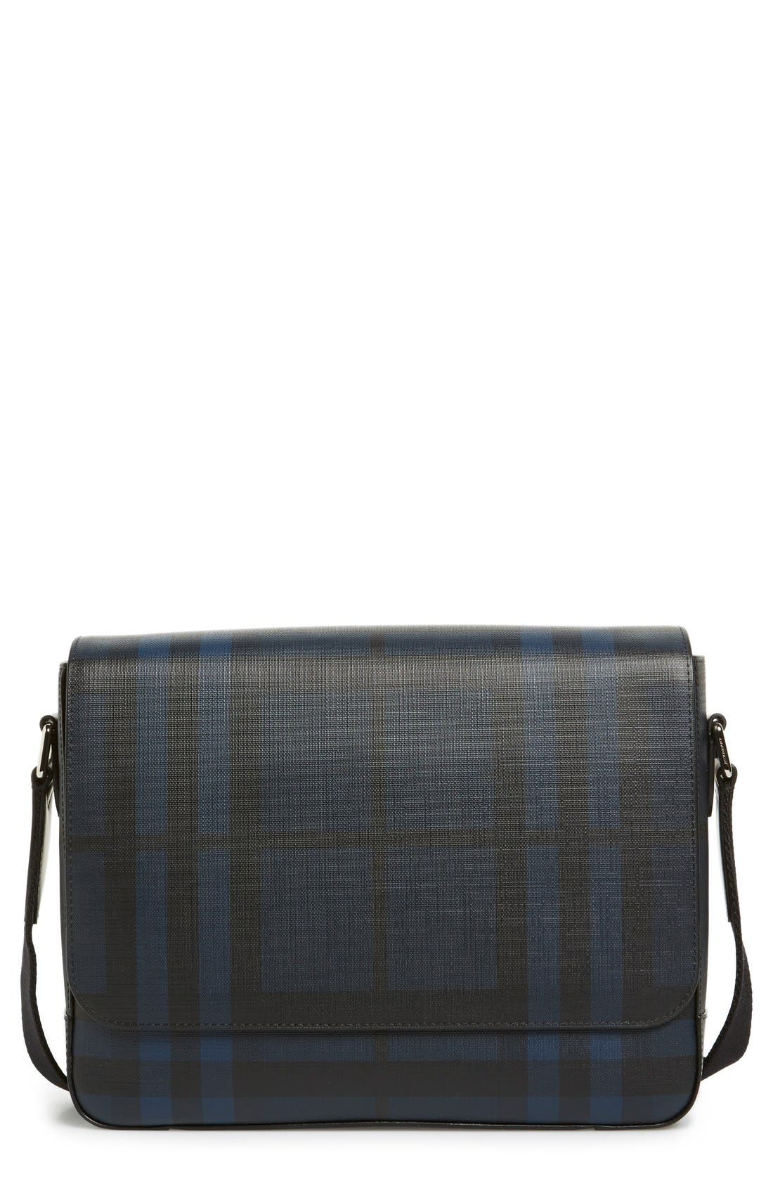 Burberry Smoke Check Messenger Bag Nordstrom
