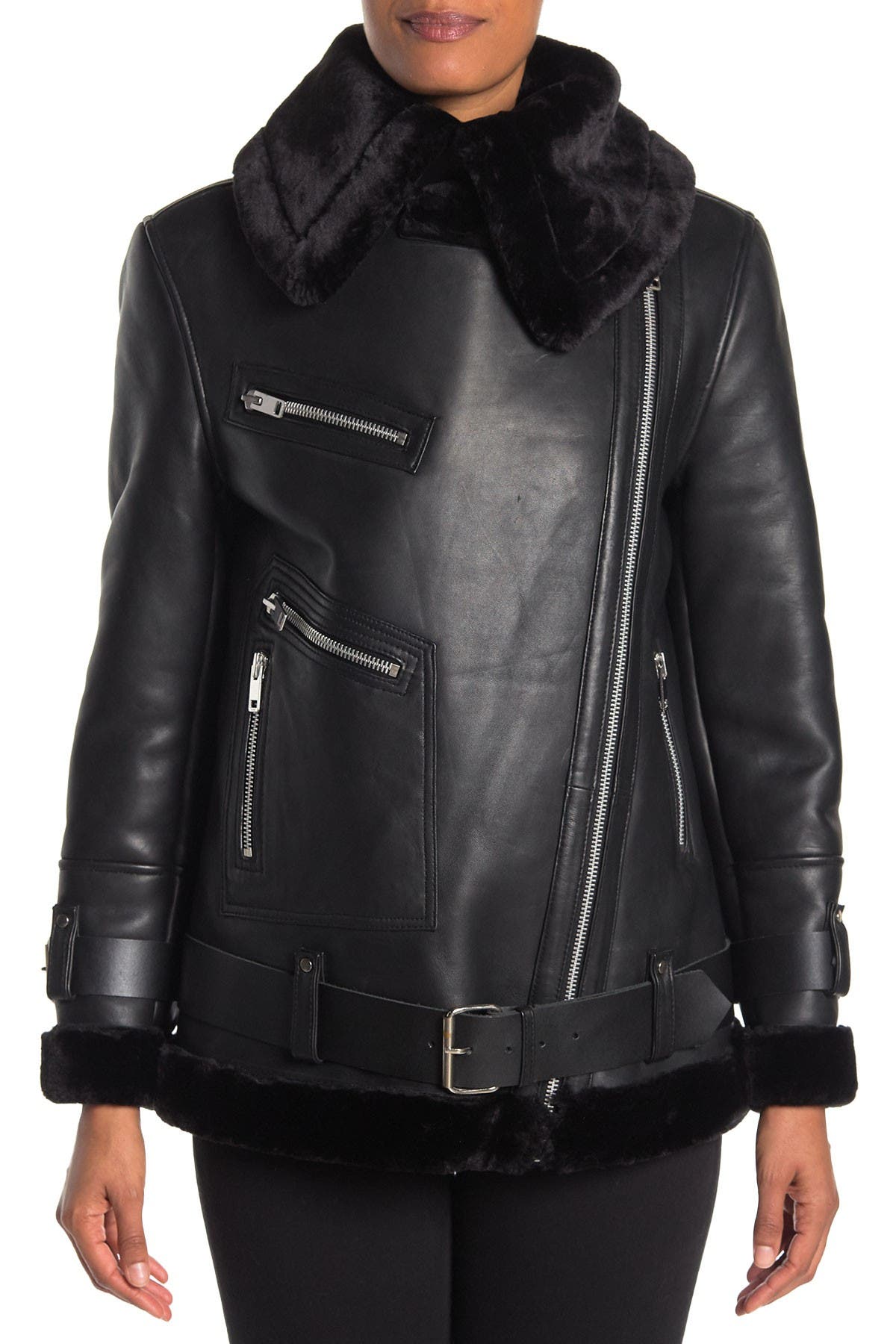 Walter Baker | Celine Faux Fur Leather Jacket | Nordstrom Rack