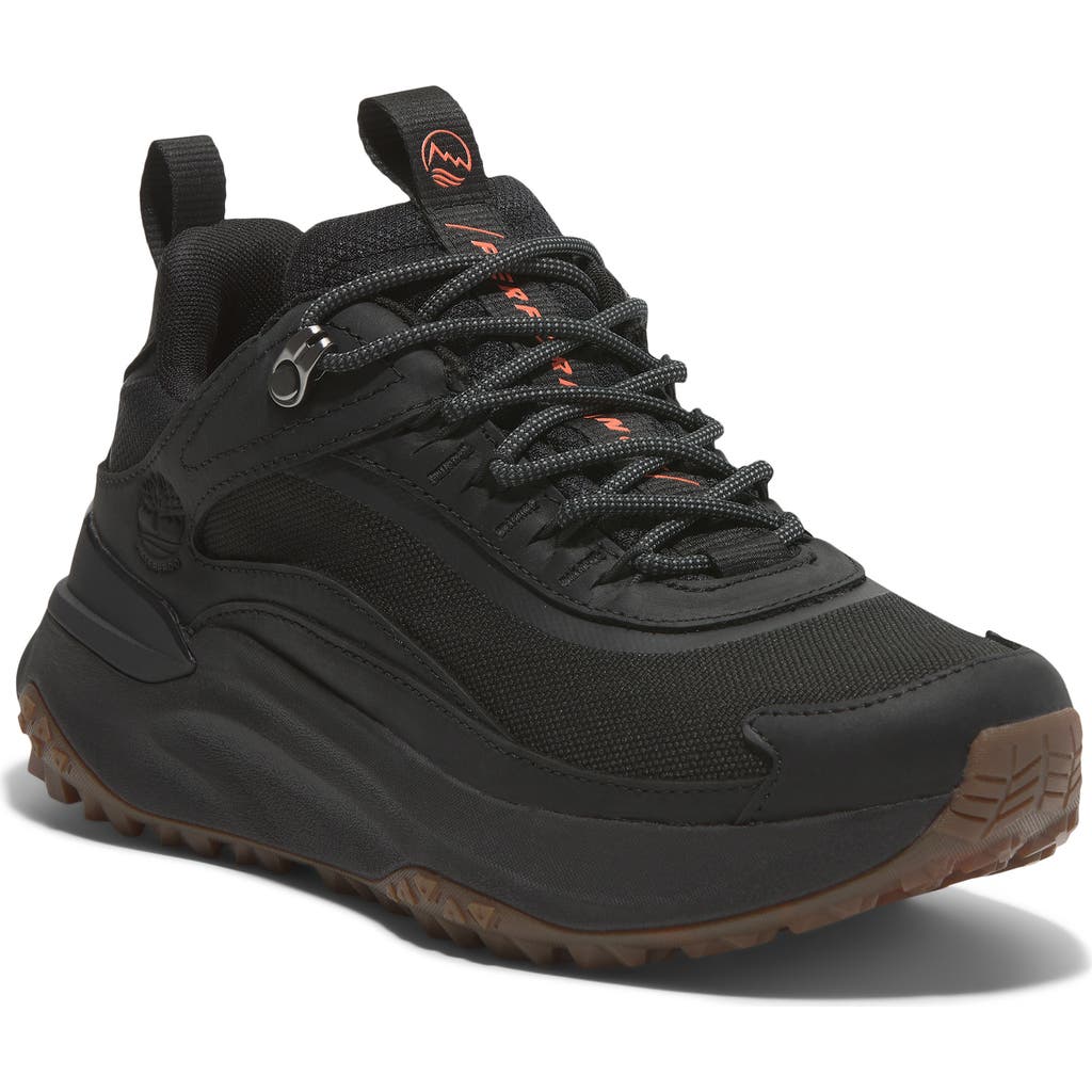 Timberland Motion Access Waterproof Sneaker In Black Mesh