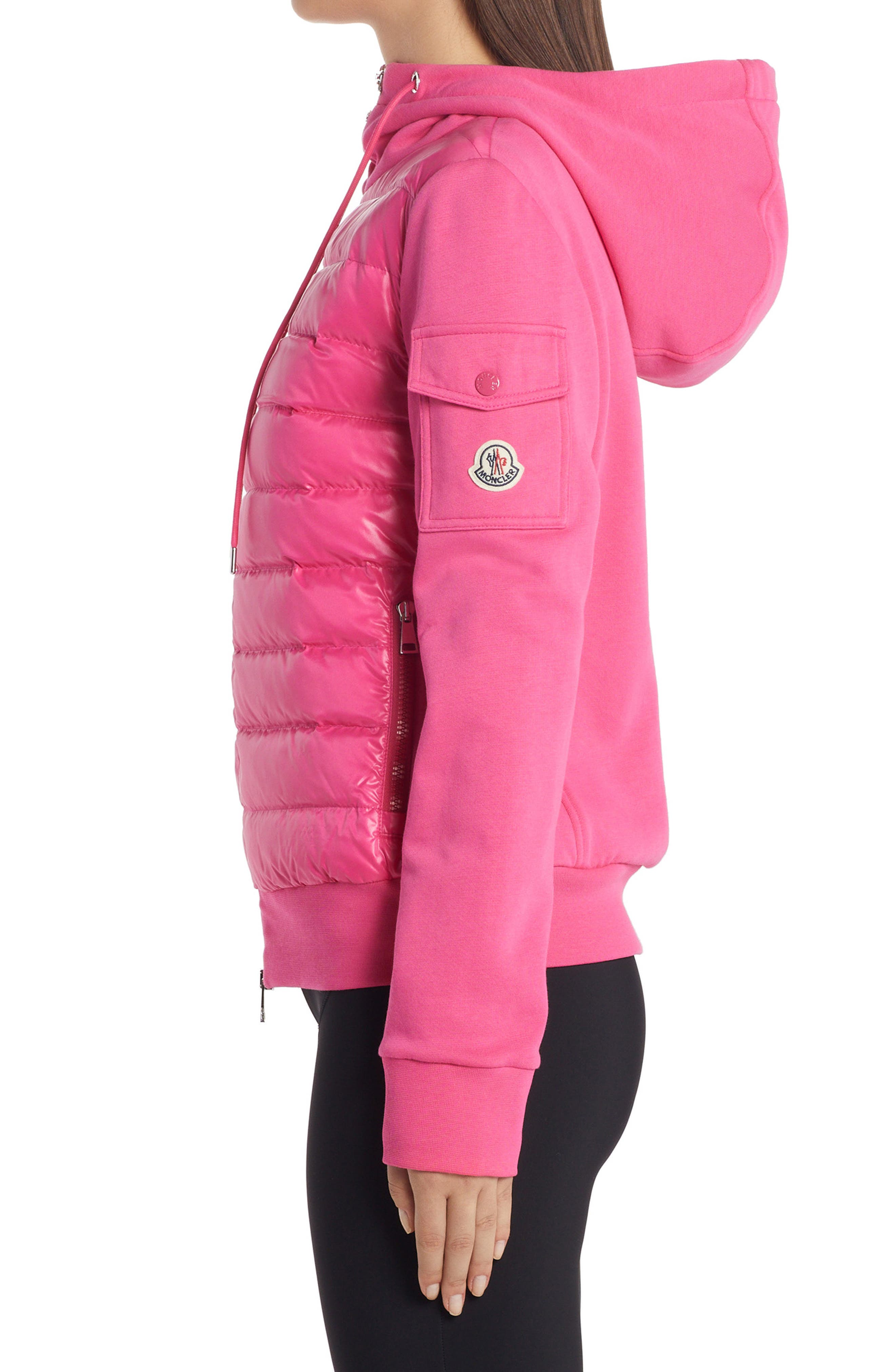 Moncler Quilted Down \u0026 Knit Cardigan 