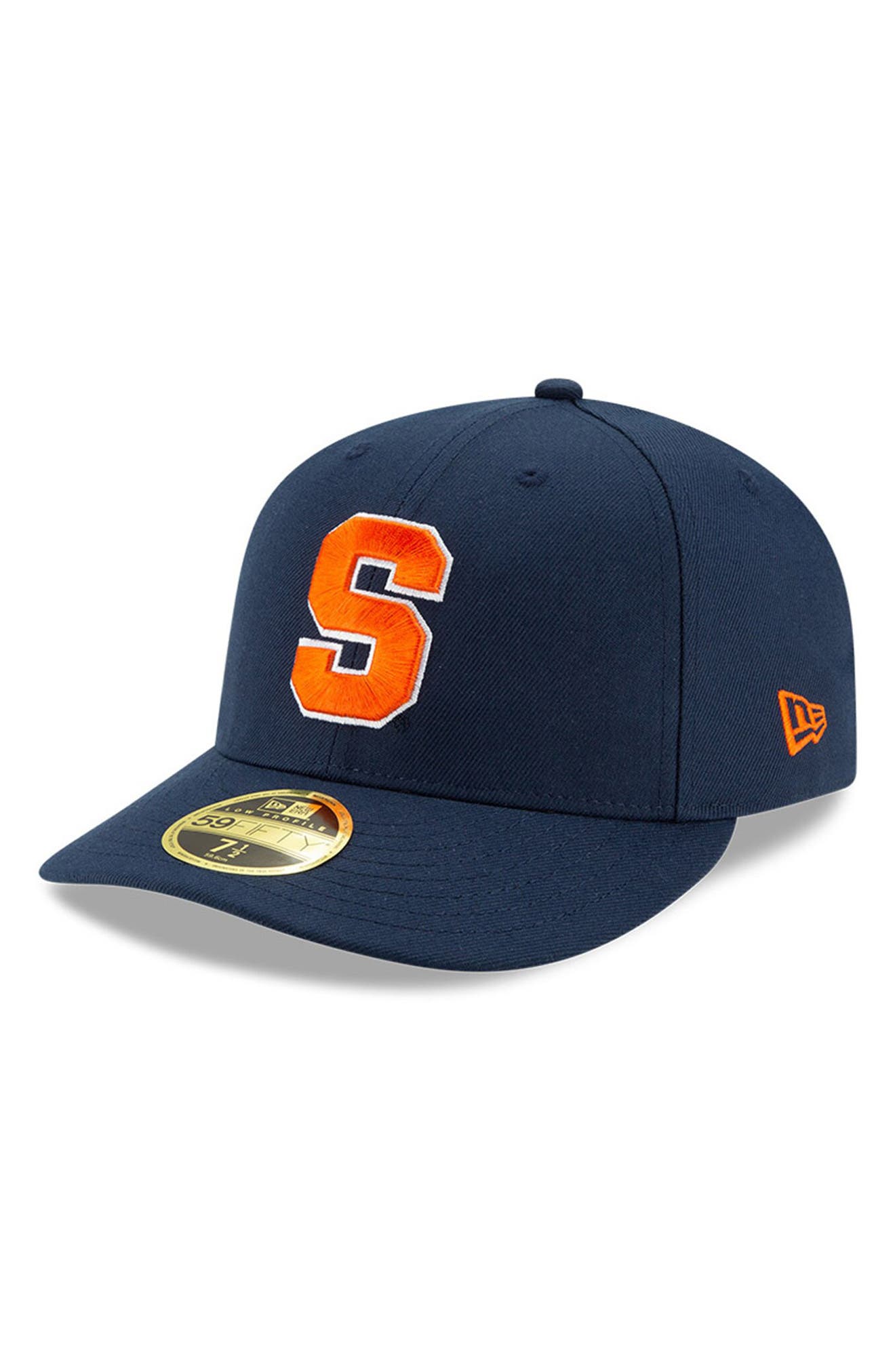 New Era Men's New Era Navy Syracuse Orange Basic Low Profile 59FIFTY Fitted Hat at Nordstrom