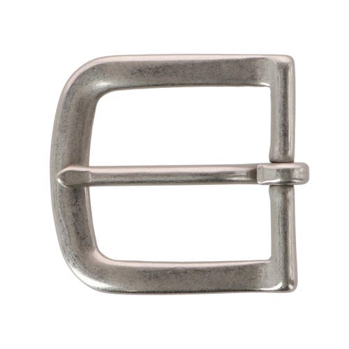 TRAFALGAR TRAFALGAR 32MM SOLID BRASS NICKEL MATTE SINGLE PRONG BUCKLE 