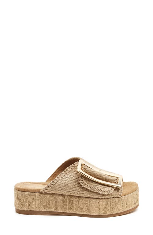 Kelsi Dagger Brooklyn Dover Platform Sandals In Natural