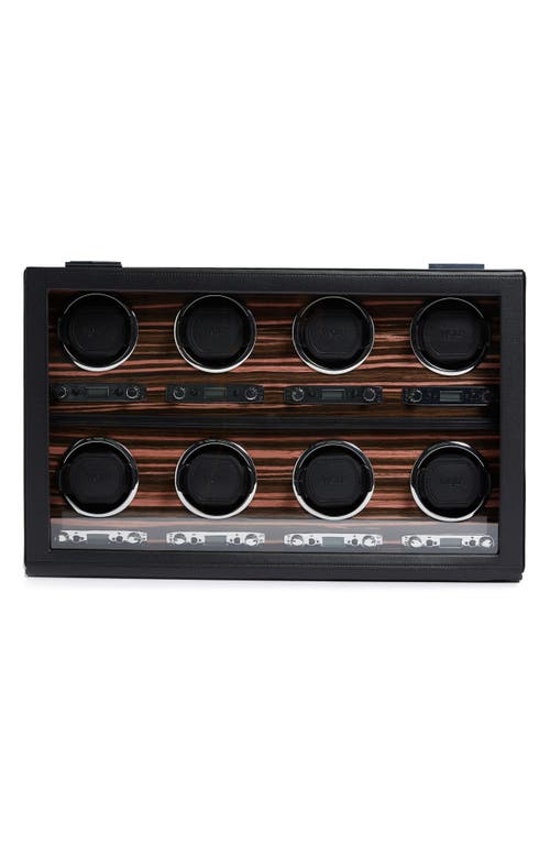 Shop Wolf Roadster 8-watch Winder & Case In Black