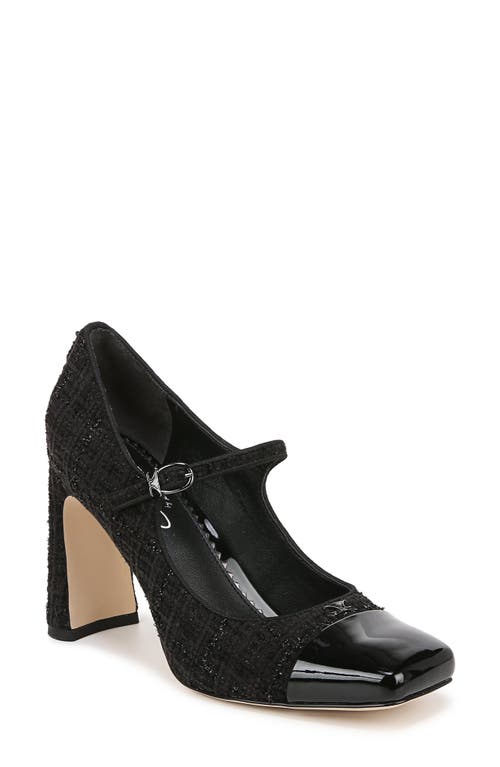 Shop Circus Ny By Sam Edelman Elora Square Toe Mary Jane Pump In Black Shimmer Tweed