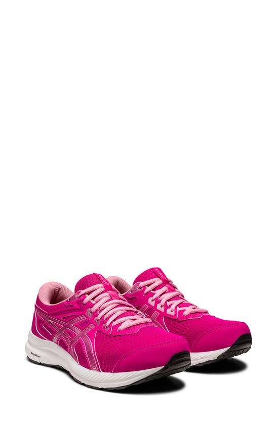 Asics Gel-contend 8 Standard Sneaker In Pink Rave/ Pure Silver