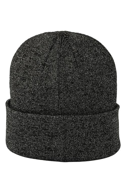 Kate Spade New York Metallic Beanie In Black