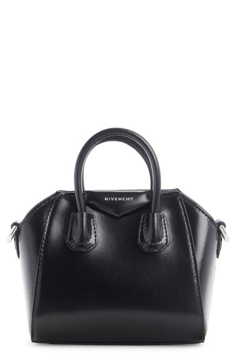 GIVENCHY Antigona Calfskin Leather Satchel Medium Tote Grey Bag-RRP $3000