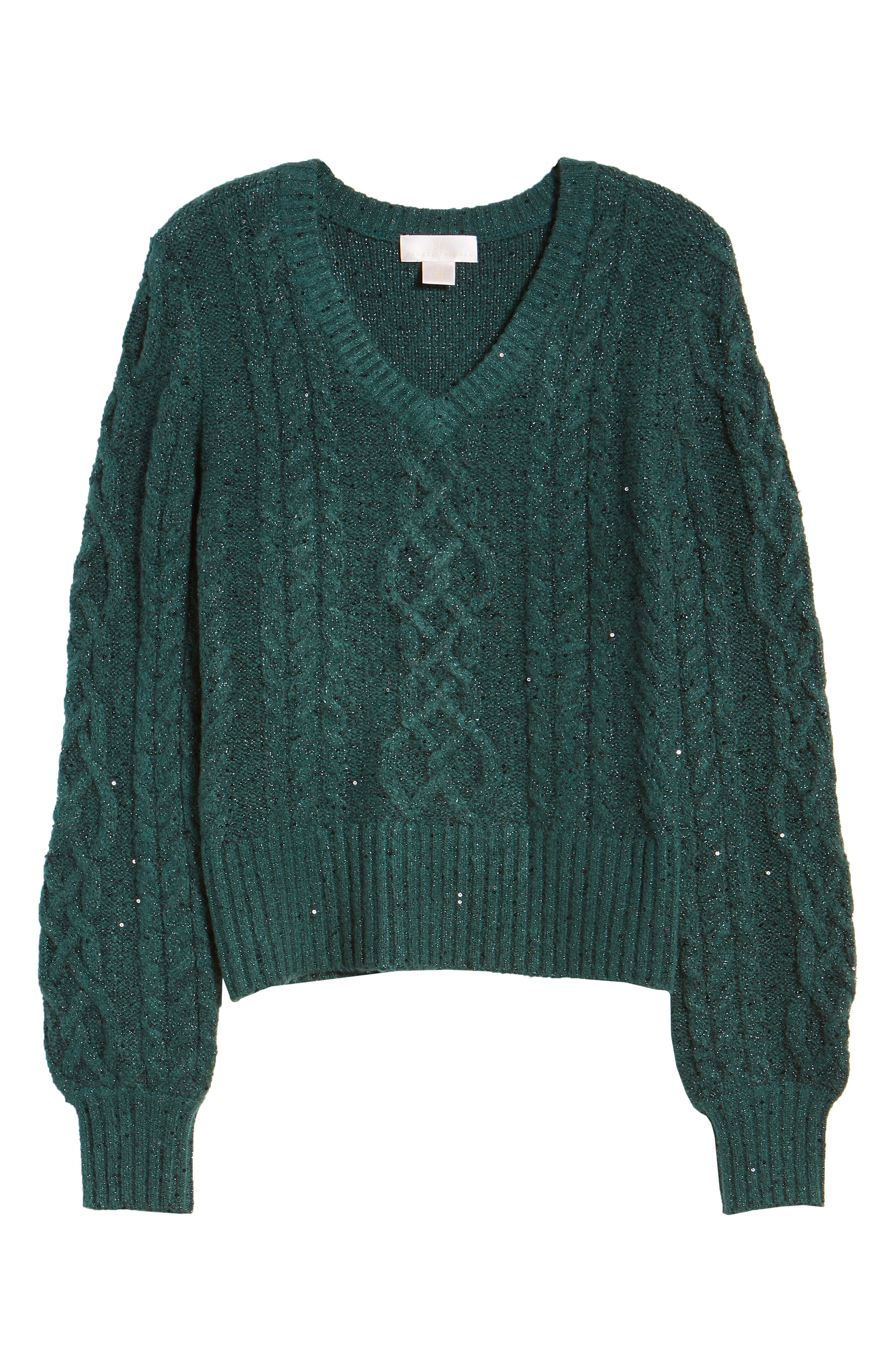 rachel parcell puff sleeve sweatshirt