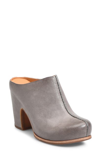 Kork-easer Kork-ease Sagano Clog In Grey Leather