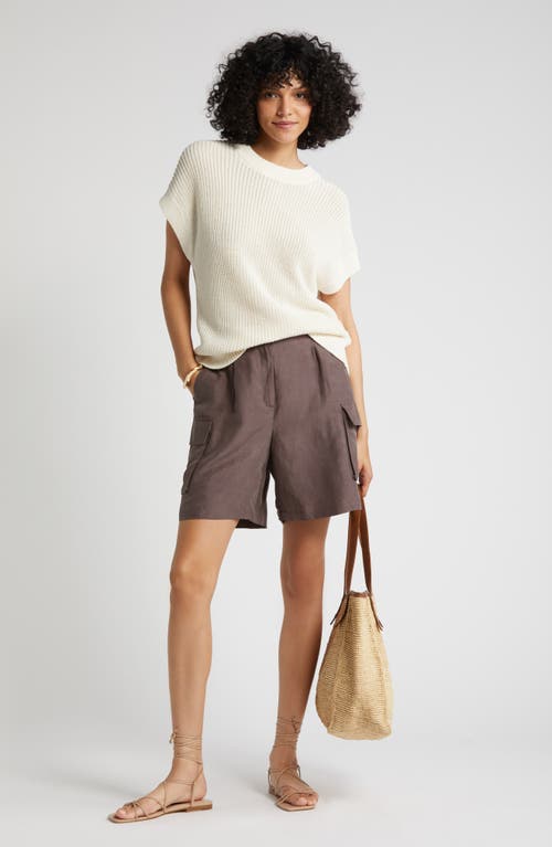 Shop Nordstrom Crewneck Sweater In Ivory Pristine