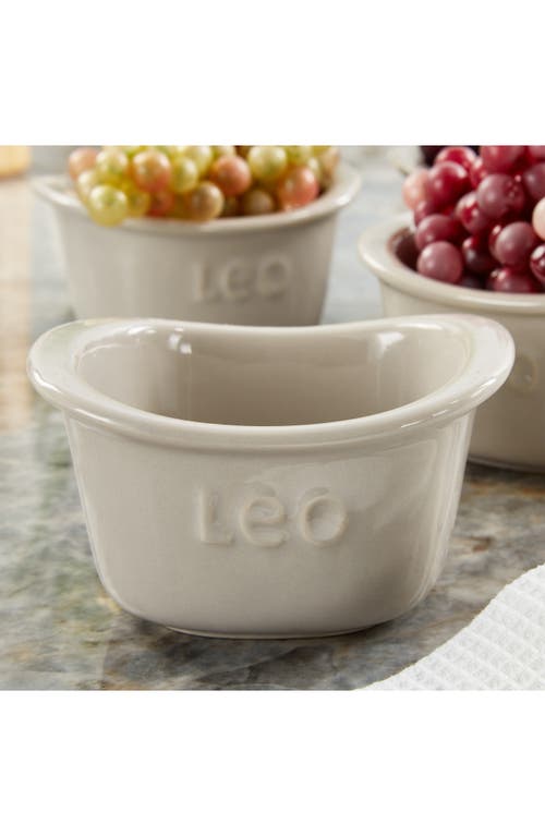 Berghoff Leo Balance 8-piece Moonmist Ramekin Set In Beige