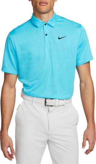 Nike Golf Shirt - NK DF Tour Solid Polo - Baltic Blue SP23