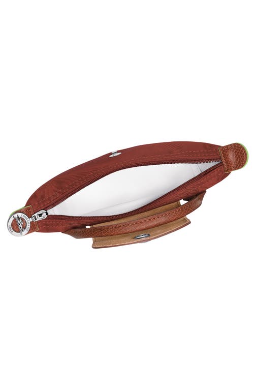 Longchamp Le Pliage Cosmetics Case In Cognac