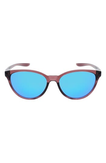 Nike City Persona 57mm Mirrored Cat Eye Sunglasses In Pink