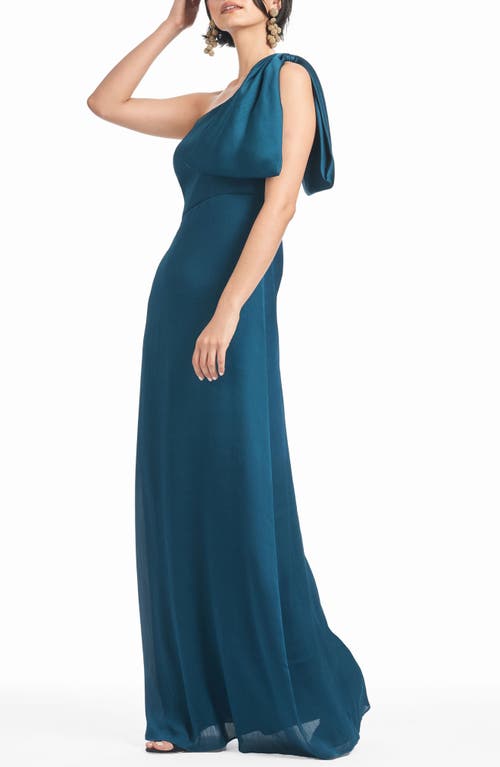 Sachin & Babi Chelsea Gown In Bottle Green