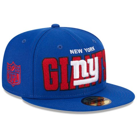 Men's New York Giants New Era White Omaha Low Profile 59FIFTY Fitted Hat