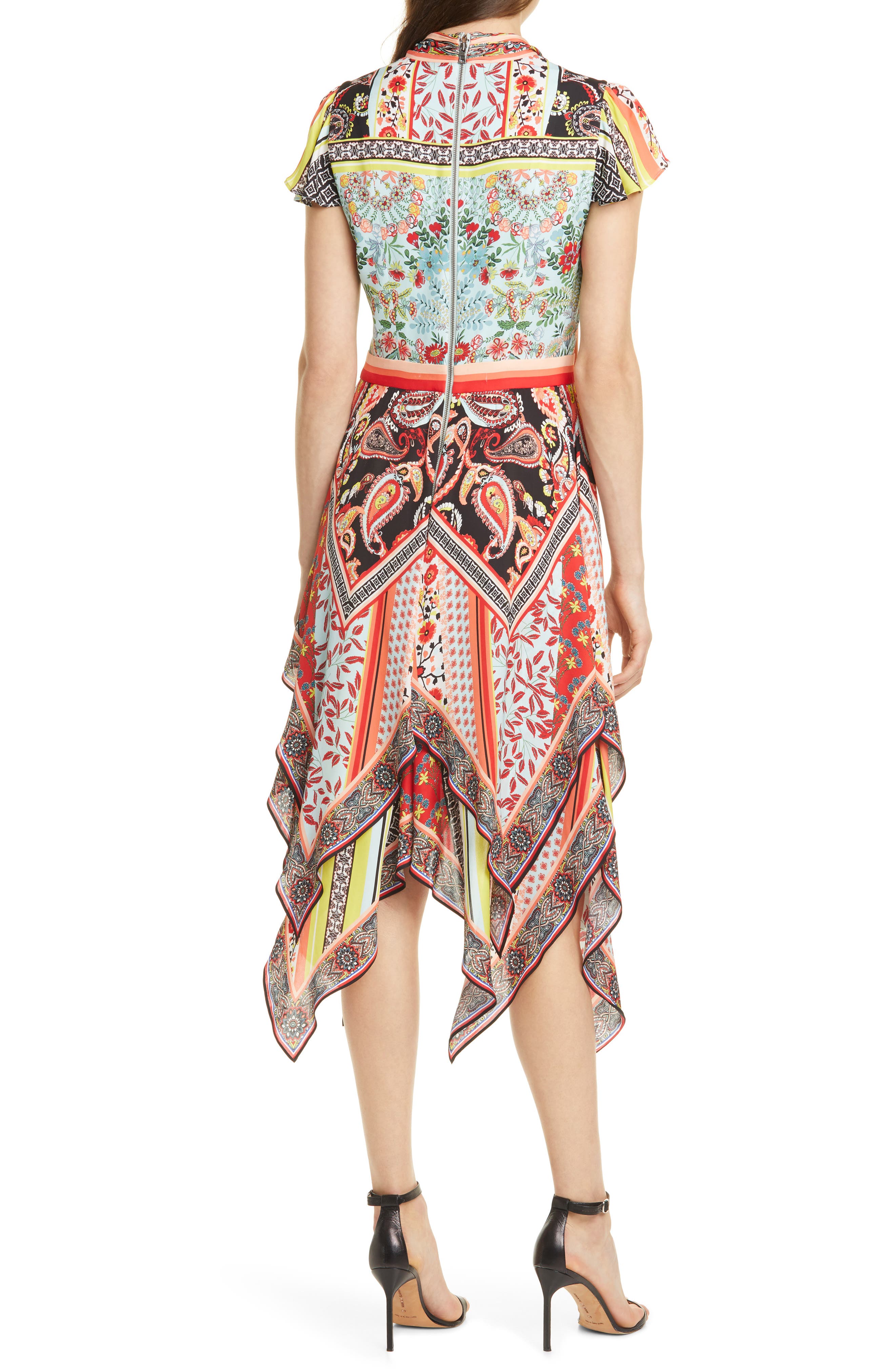 alice and olivia tamara dress