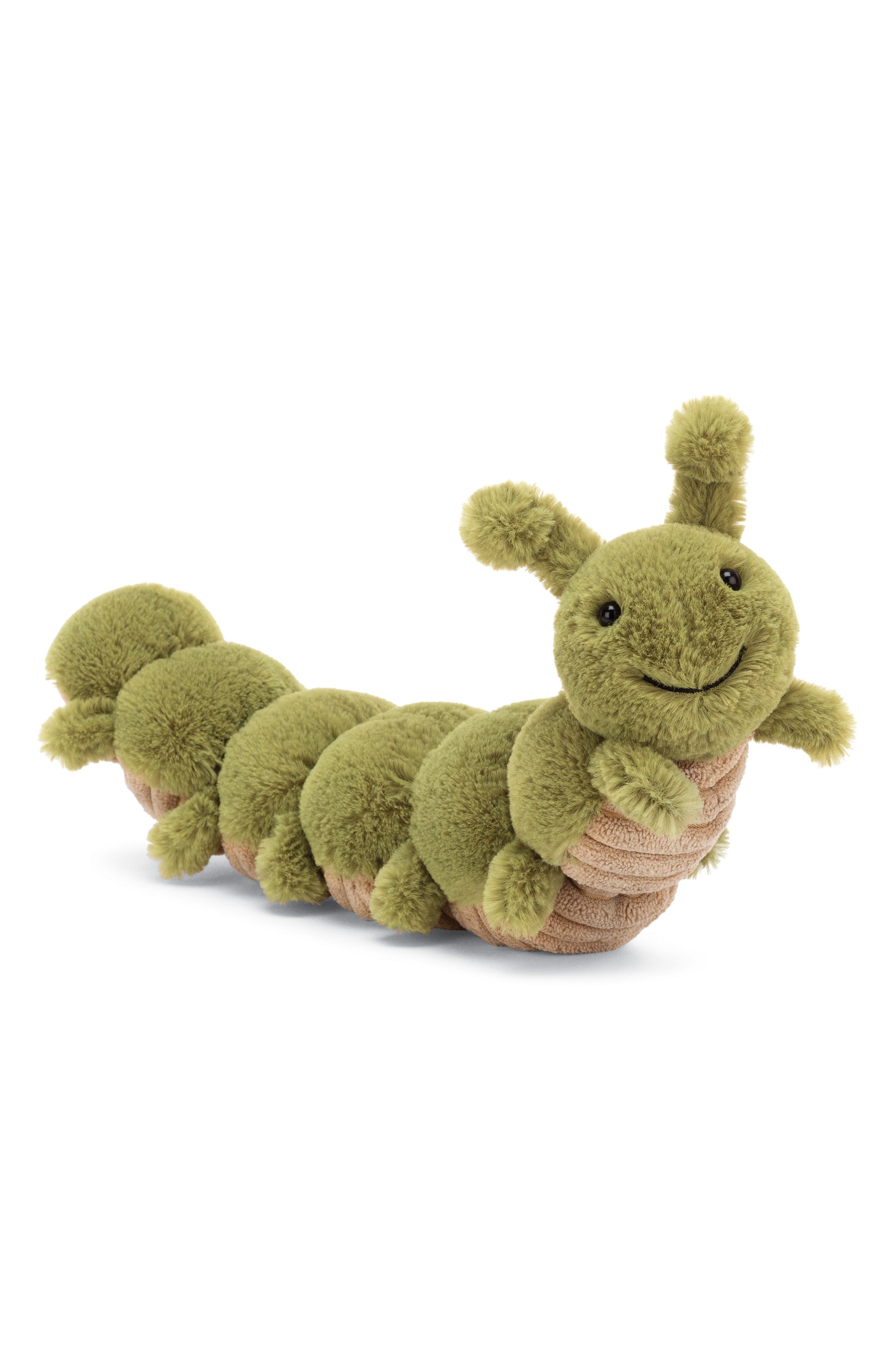 caterpillar soft toy for car