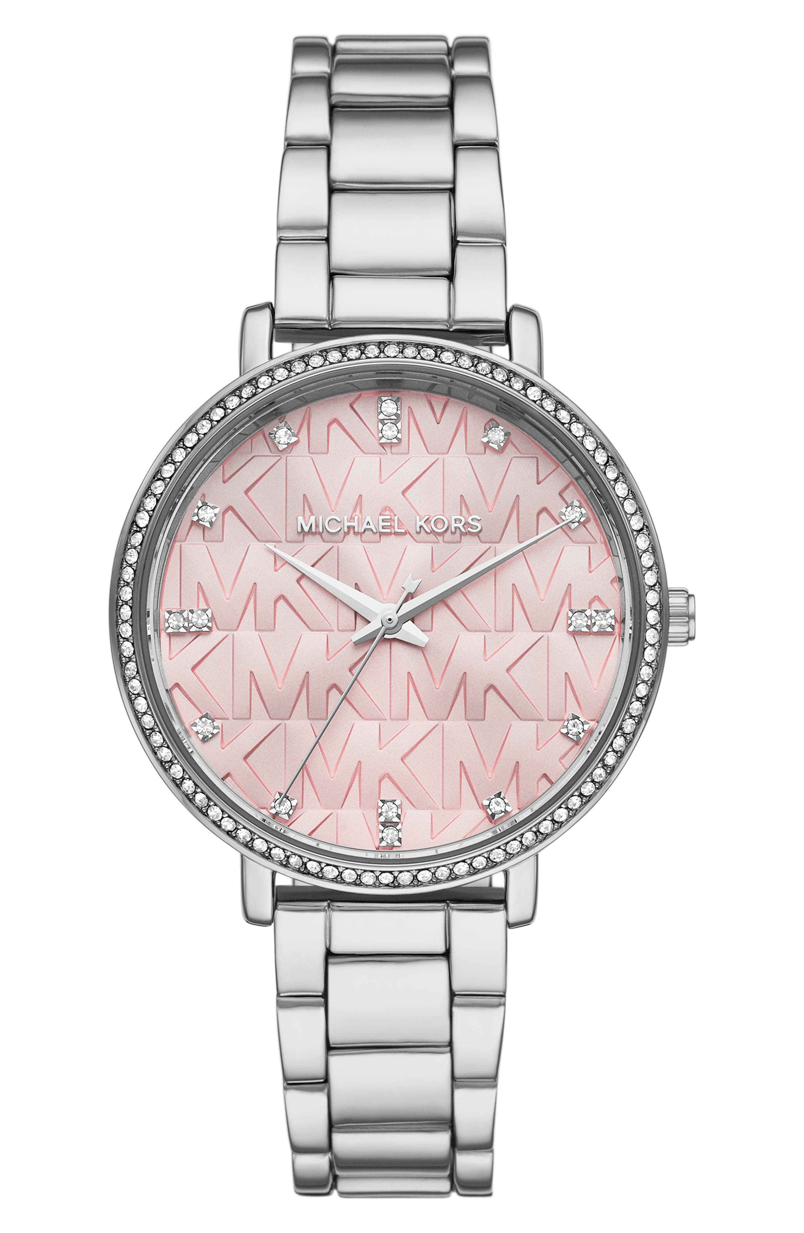michael kors pink watch