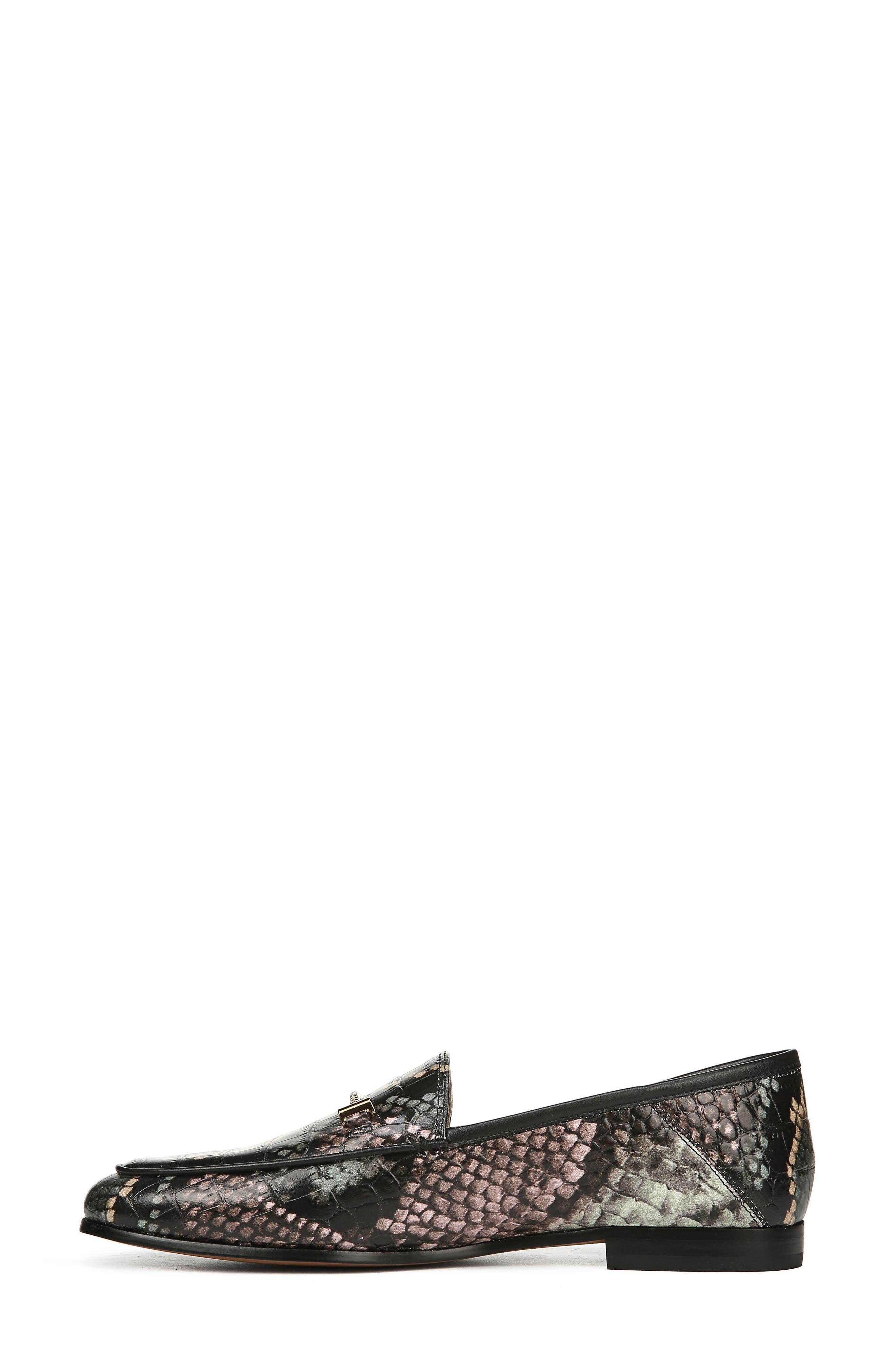 sam edelman snakeskin loafers
