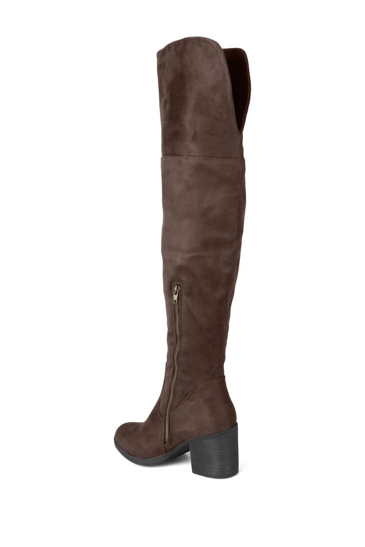 Journee Collection Sana Over-the-knee Boot In Medium Beige