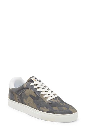 Official Program Clean Cupsole Camo Sneaker In White