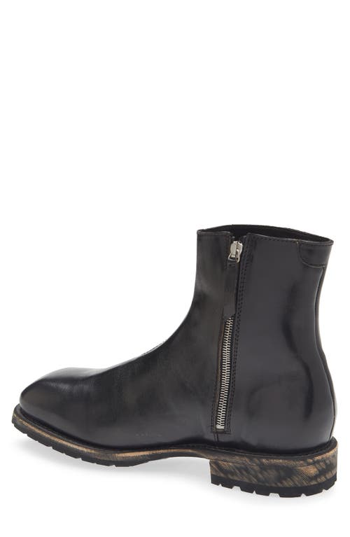 Our Legacy Engine Boot Ankle Boots In Black Leather In Black