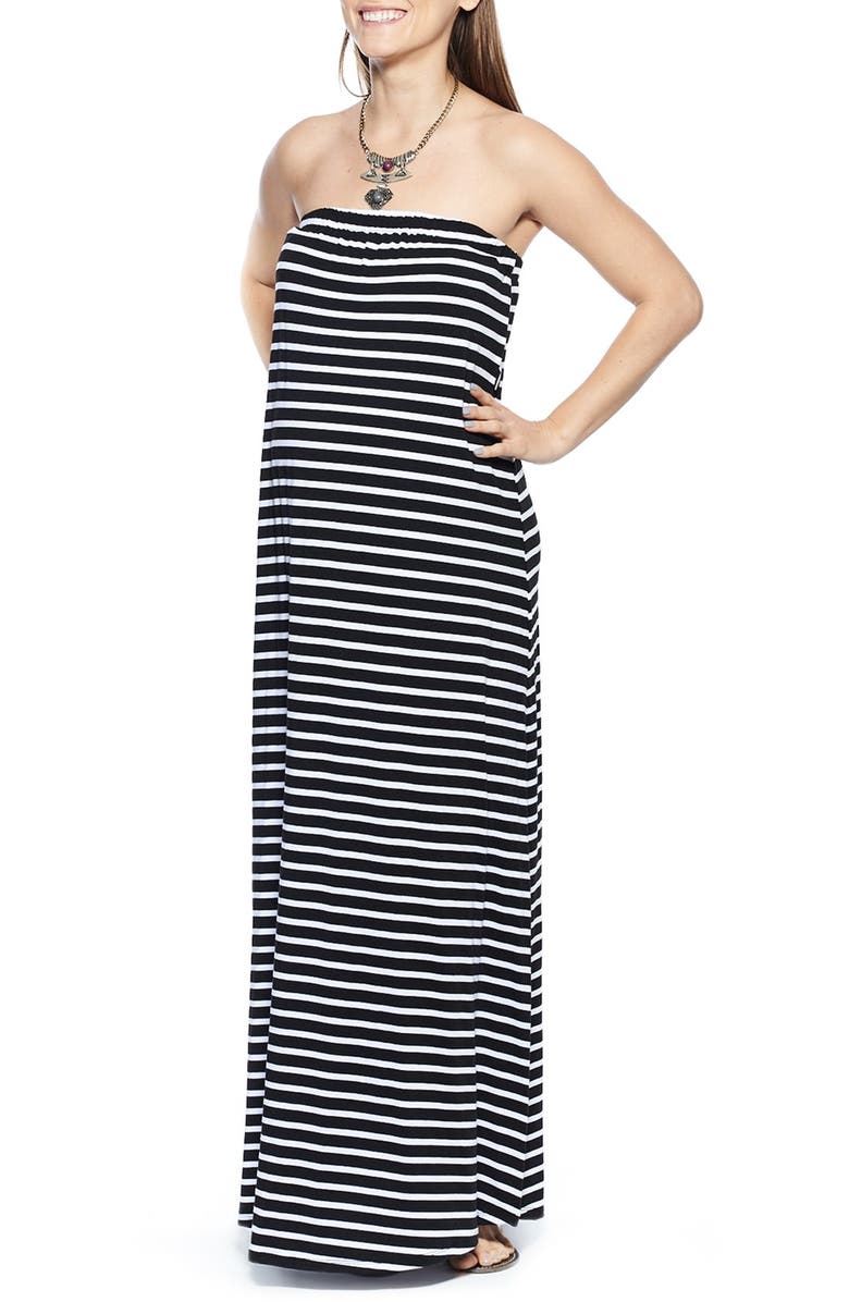 Imanimo Strapless Maternity Maxi Dress | Nordstrom