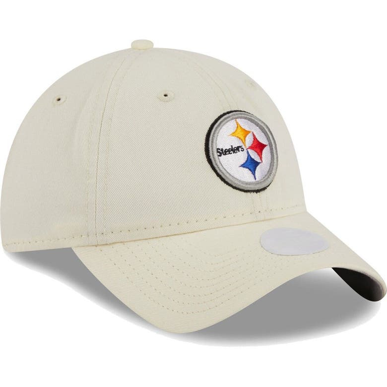 Men's Pittsburgh Steelers White New Era Core Classic 2.0 Pride