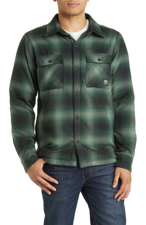 Outdoor Research Feedback Water Resistant Shirt Jacket in Grove 