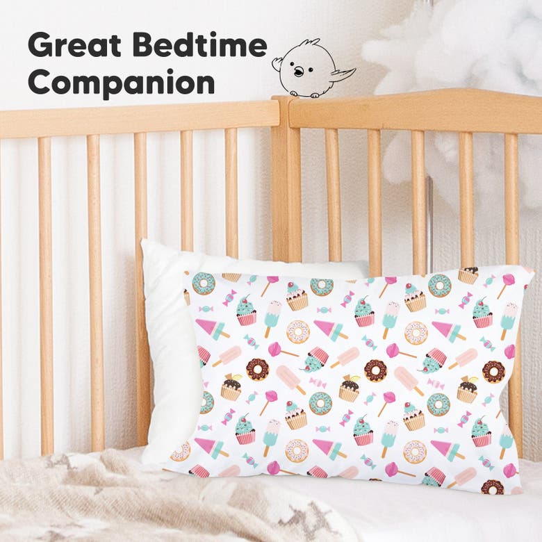Keababies Printed Toddler Pillowcase 13x18" In Sweet Tooth