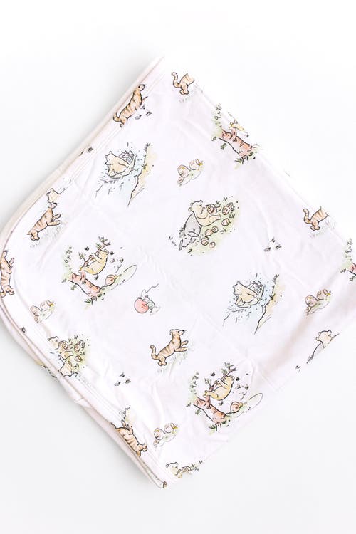 Shop Charlie Lou Baby ® Winnie The Pooh Swaddle In White